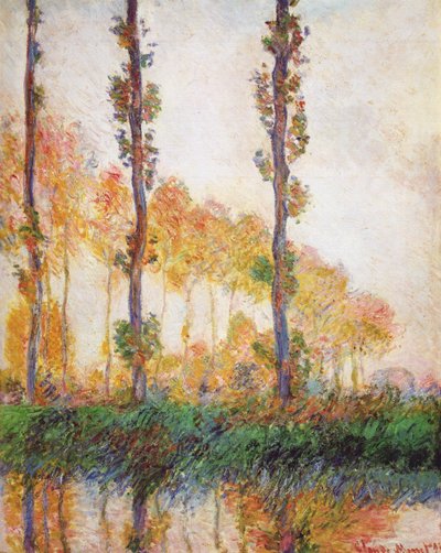 Pioppi (Autunno) II da Claude Monet